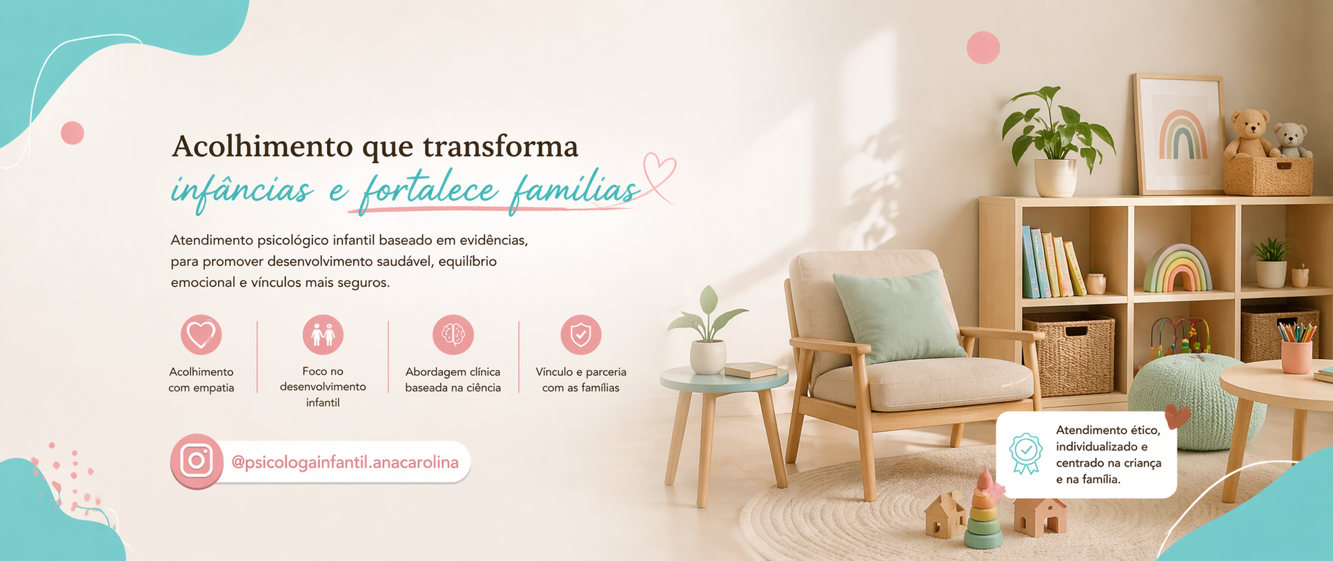 (psicóloga infantil santos ambiente terapêutico acolhedor desenvolvimento emocional infantil)